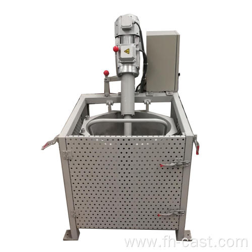 Quick slurry mixing machine